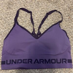 Under Armour Women's Deep Purple Sports Bra